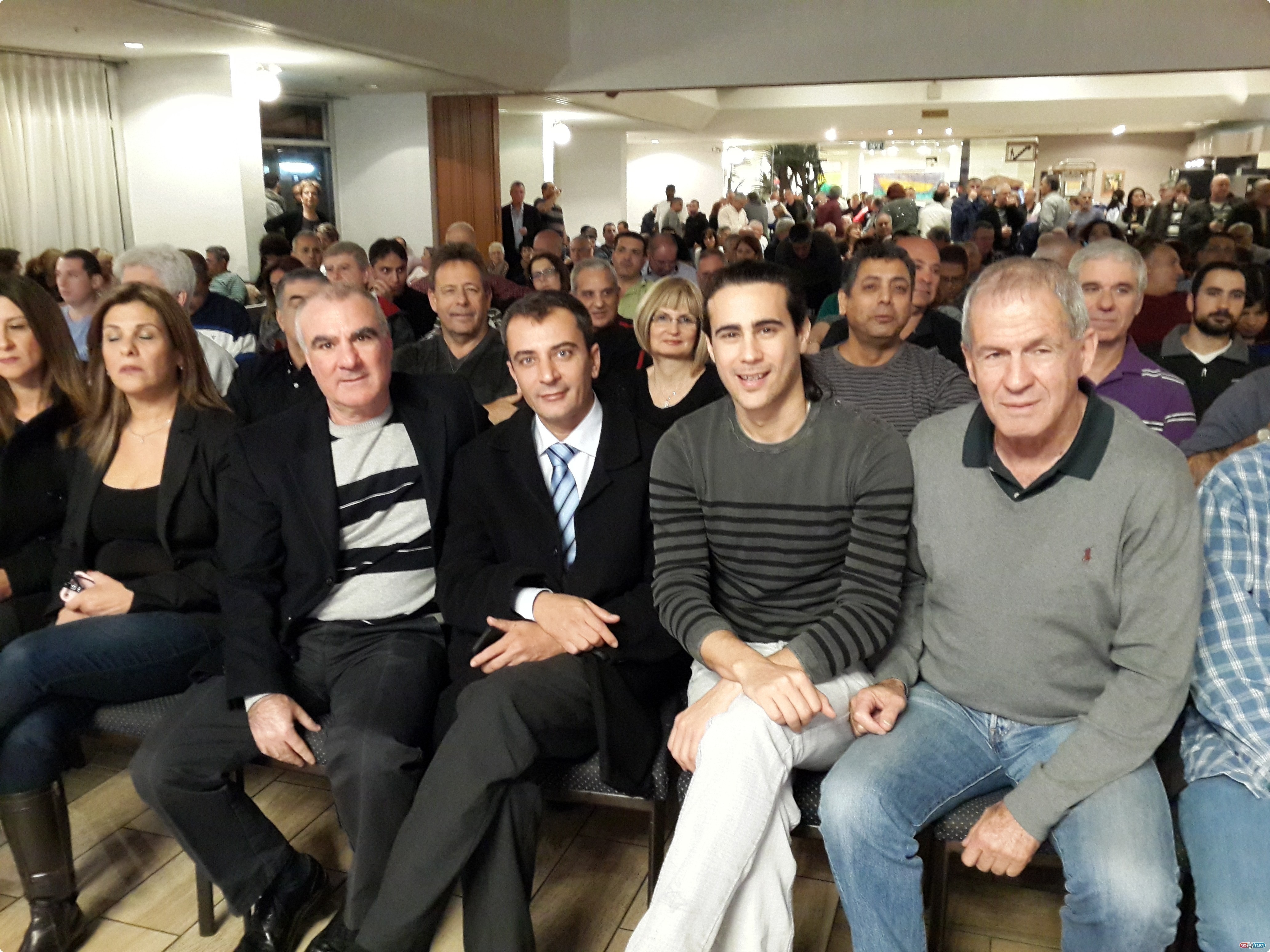 יחד עם ראש עיריית טבריה